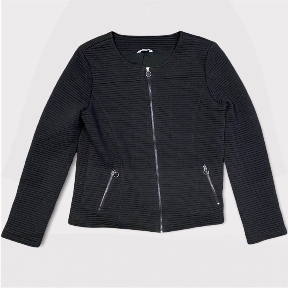 Calvin KLEIN | Ribbed Zip Jacket